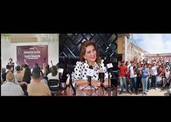 Mujeres aspirantes a la Coordinación de los Comités de la Defensa de la Transformación y la Soberanía Nacional en Sonora difunden logros de la 4T