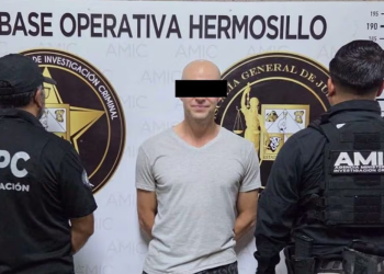 Detienen a estadounidense en Hermosillo, enfrenta cargos por tráfico de fentanilo