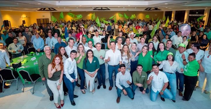 Partido Verde reúne a cerca de 500 personas en un encuentro en honor a Omar Del Valle Colosio