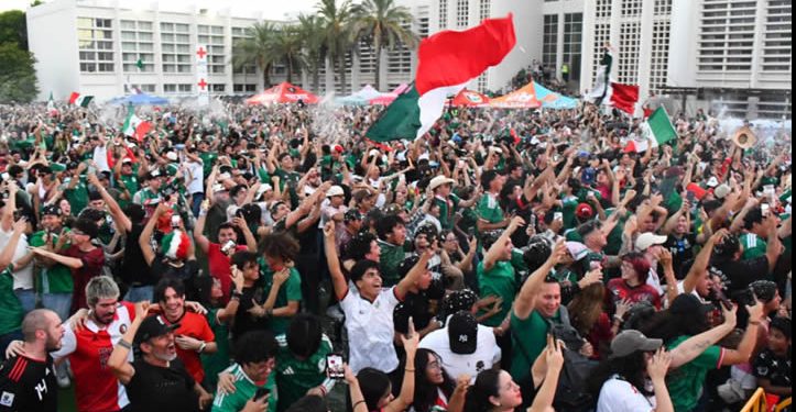 Saldo blanco en convivio familiar futbolero con más de 6,500 asistentes al Foro Pino Suárez