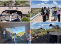 Cierran puente destruido en Janos-Sonora; arranca operativo