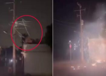 Trató de arreglar un apagón y casi muere electrocutado en Cajeme
