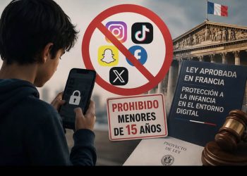Francia aprueba prohibir el uso de redes sociales a los menores de 15 años