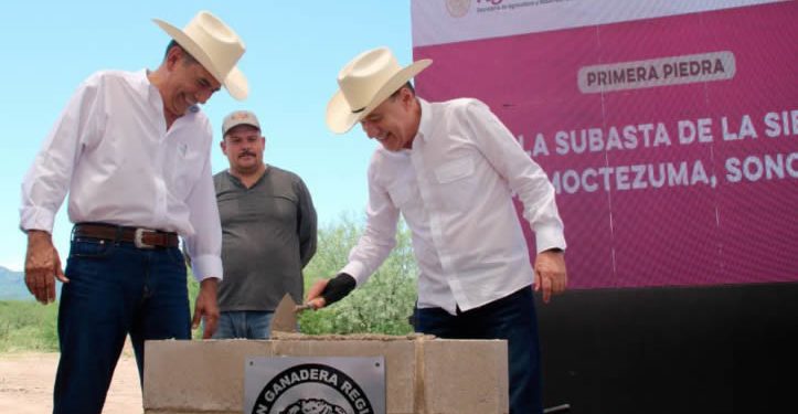 Inician la construcción de un centro de comercialización ganadera en la sierra de Sonora con inversión de 45 millones de pesos