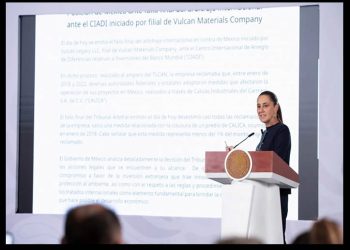 Vulcan aún debe remediar los daños en Quintana Roo: Sheinbaum