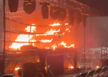 Secretario de Gobierno de Sonora descarta cobro de piso en la entidad tras incendio en evento de box de influencers