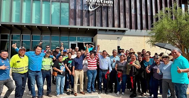 Levanta CTM banderas roji-negras en la empresa Creation Technologies tras reinstalar a delegada sindical