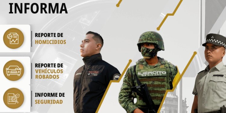 Va Gabinete de Seguridad por fortalecer transparencia en homicidio doloso y robo de vehículos; publicará reportes diarios
