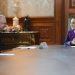 Sheinbaum se reรบne con Pietro Parolin, secretario de Estado del Vaticano, en Palacio Nacional