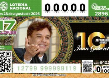 Así Es el Cachito Conmemorativo de Juan Gabriel de Lotería Nacional; Fecha del Sorteo