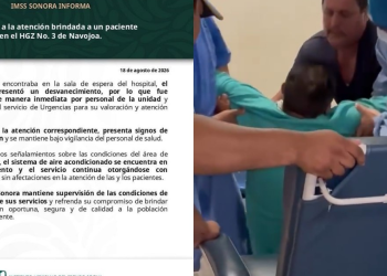 IMSS Sonora aclara desvanecimiento de paciente en Navojoa y traslado a urgencias