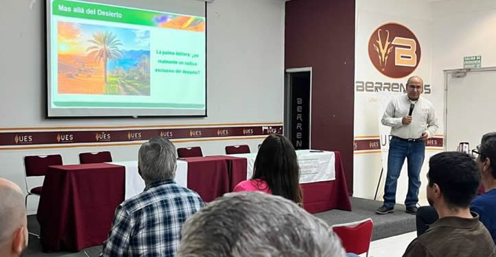 Cuarta sesión del Segundo Curso Internacional de Capacitación en Palma Datilera en UES San Luis Río Colorado