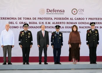 Alberto Román González asume la coordinación de la Guardia Nacional en Sonora