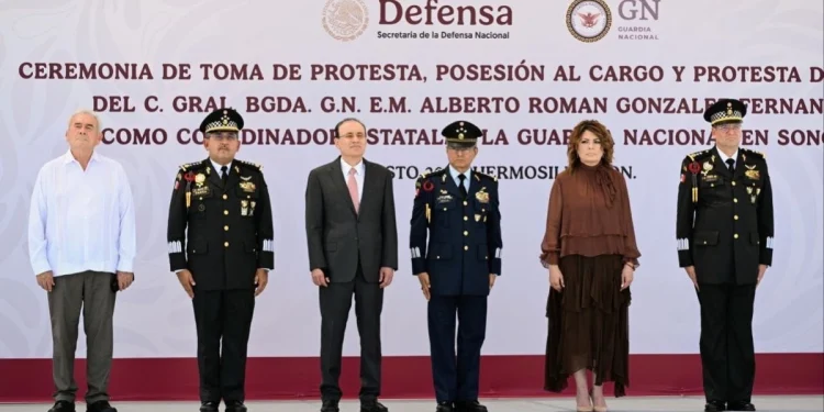 Alberto Román González asume la coordinación de la Guardia Nacional en Sonora