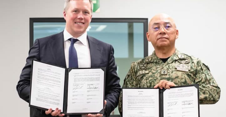 México y EEUU firman acuerdo de defensa para adquirir drones y tecnología antidrones contra el crimen organizado