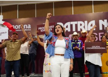 Celida López cierra con histórica asamblea ante más de 8 mil sonorenses