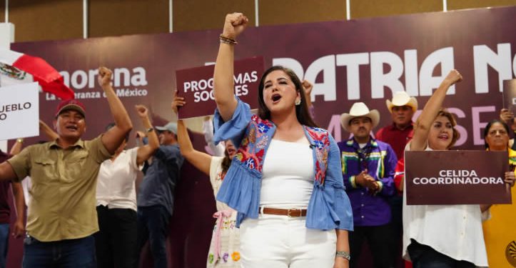 Celida López cierra con histórica asamblea ante más de 8 mil sonorenses