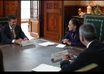 Sheinbaum se reúne con presidente de Goldman Sachs; conversan sobre oportunidades de inversión en México