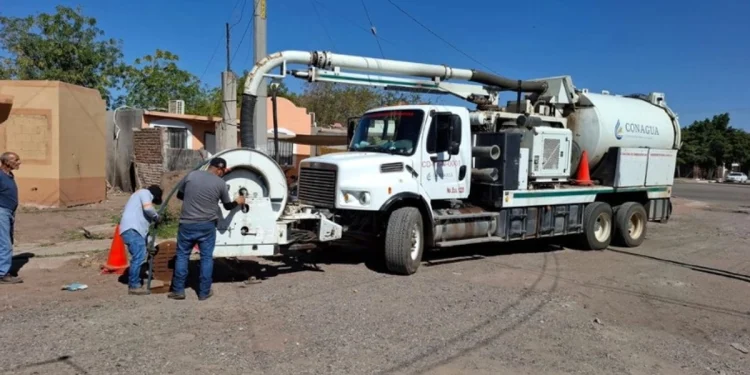 Conagua inicia operativo de desazolve en Puebla y Sonora para evitar inundaciones