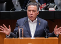 Inzunza se separa del grupo parlamentario de Morena; anuncia que será senador independiente