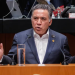 Inzunza se separa del grupo parlamentario de Morena; anuncia que será senador independiente