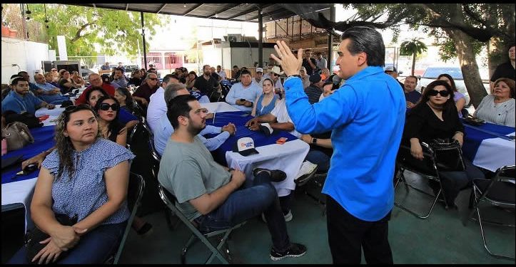 “Voy por Hermosillo para defender la H”: Gildardo Real reúne a liderazgos panistas del norte de la ciudad.