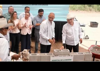 Inician construcción de hospital del IMSS-Bienestar en Ures con inversión de 500 millones de pesos