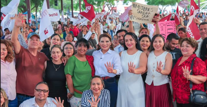 Lorenia Valles concluye actividades para encuesta interna de Morena en Sonora