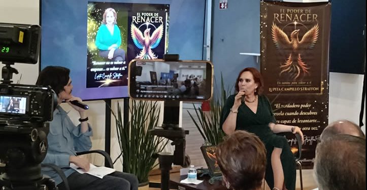 Lupita Campillo presenta «El Poder de Renacer», una guía íntima para reconstruirse desde la vulnerabilidad