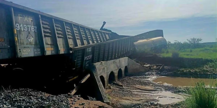 Continúa evaluación por derrame de Ferromex en Naco; fueron 70 mil 300 litros