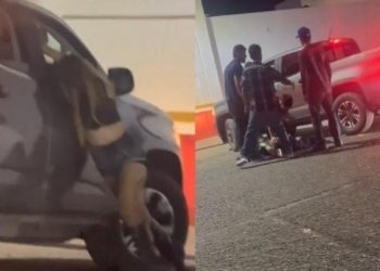 Golpearon a mujer desde pick up; conductor aceleró y la arrastró en Agua Prieta