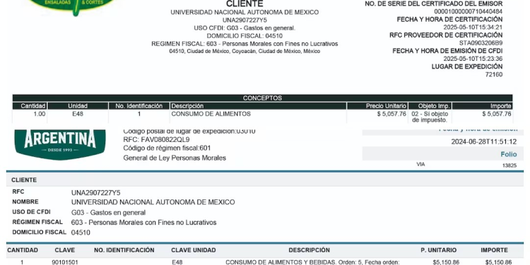 Langosta y hasta pasteles de cumpleaños: la Universidad paga los caprichos del director de Radio UNAM, Benito Taibo
