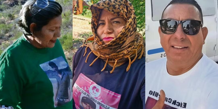 Madres buscadoras hallaron a sus hijos, pero no soltaron las palas; acompañan a familias de desaparecidos
