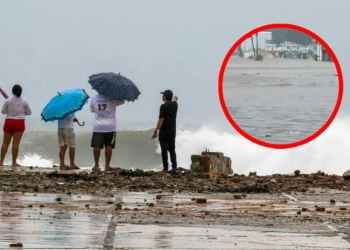 Autos arrastrados, bardas derribadas e inundaciones: así fue el paso del Huracán Polo en Guaymas