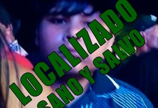 FGJES localiza con vida y en buen estado a menor reportado como desaparecido en Ciudad Obregón