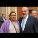 Con la presidencia de la SCJN en juego, Lenia Batres se toma foto con el magnate Carlos Slim
