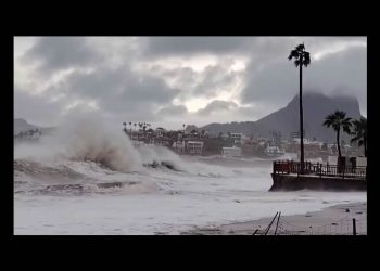 Vienen los efectos fuertes del Huracán Polo para Sonora