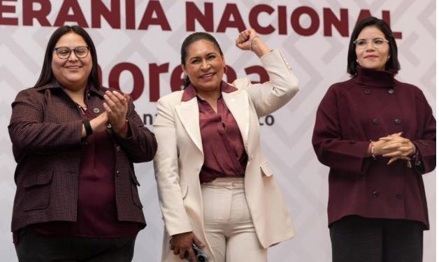 Designan a Ana lilia Rivera como coordinadora estatal de Morena en Tlaxcala