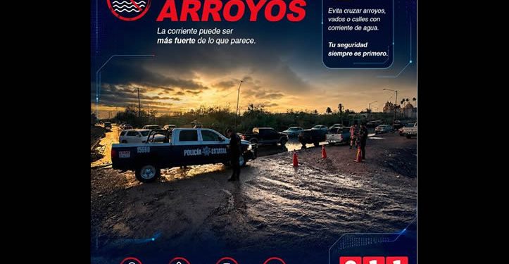 SSPC Sonora llama a utilizar correctamente el 9-1-1 ante la llegada del huracán “Polo”