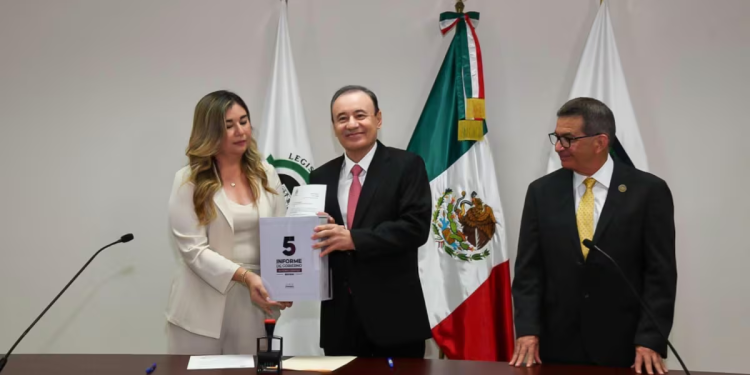 Impresionante y formidable el Quinto Informe de Gobierno de Alfonso Durazo