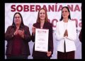 Designan a Clara Luz Flores como coordinadora de Morena en Nuevo León