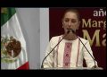 Sheinbaum da su penúltimo informe desde Sonora: “Ninguna potencia extranjera determina el destino ni los recursos de México”