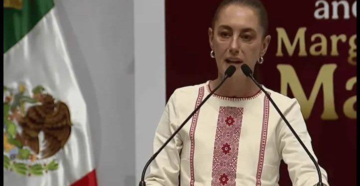 Sheinbaum da su penúltimo informe desde Sonora: “Ninguna potencia extranjera determina el destino ni los recursos de México”