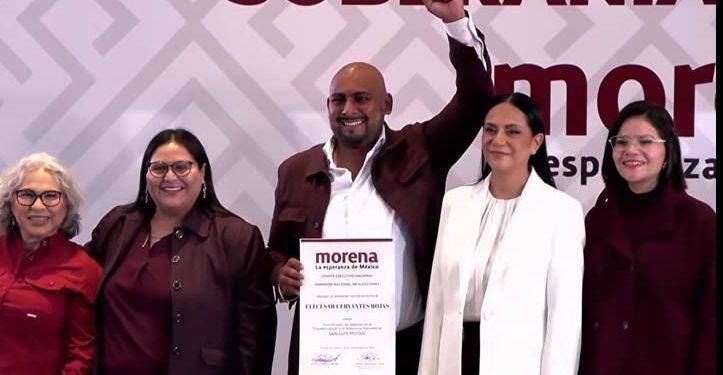 Morena designa a Elí Cervantes como coordinador estatal en San Luis Potosí; contenderá en solitario sin alianza con el PVEM