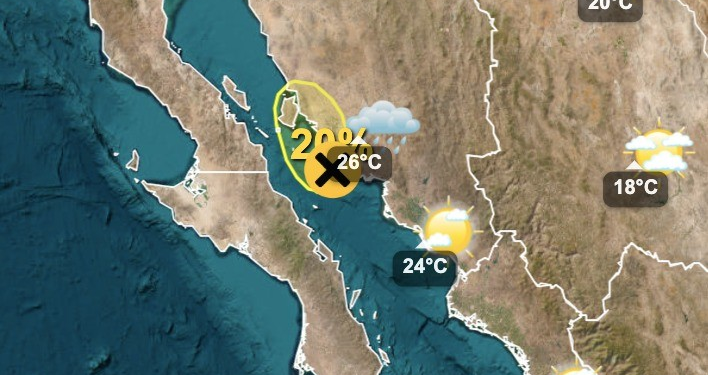 ¡Atención, Sonora! Baja presión con potencial ciclónico ingresará a tierra y dejará lluvias muy fuertes