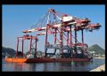 Navegan a Guaymas dos grúas portacontenedores para la modernización del puerto