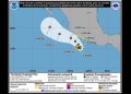 Emite Capitanía de Puerto Regional de Guaymas aviso a la Comunidad Marítima ante desarrollo de la Tormenta “Polo” en el Pacífico
