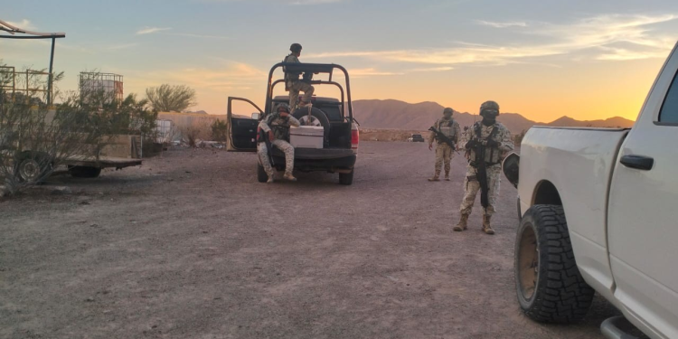 Militares irrumpen en el ejido El Bajío