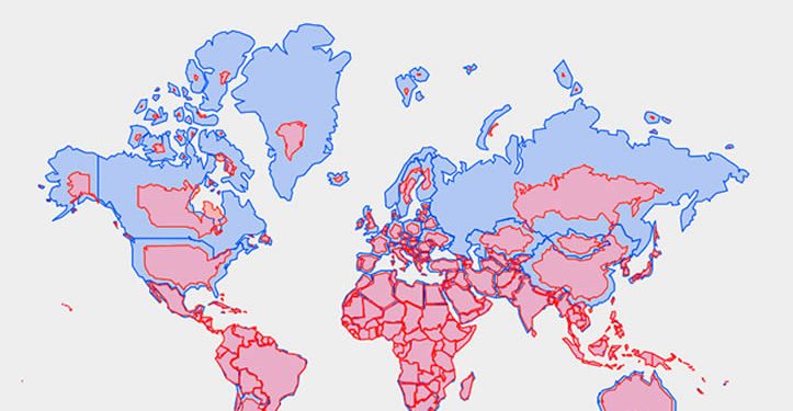 ¿Por qué la ONU respaldó cambiar los mapas del mundo y EE.UU. se opuso?
