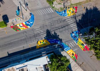 Concluyen obras de la segunda etapa del proyecto Asphalt Art en Hermosillo